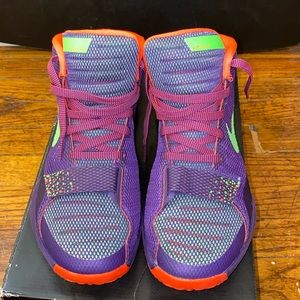 Nike KD Trey 5 III 10.5 Court Purple Green Crimson High - Size 8.5 Mens